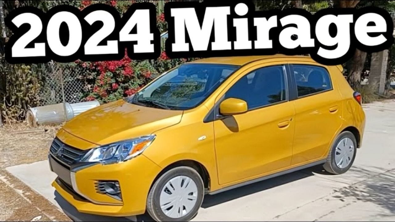 Lindo demais! Veja o novo Mitsubishi Mirage 2024 que é hatch e vendido por 80 mil reais