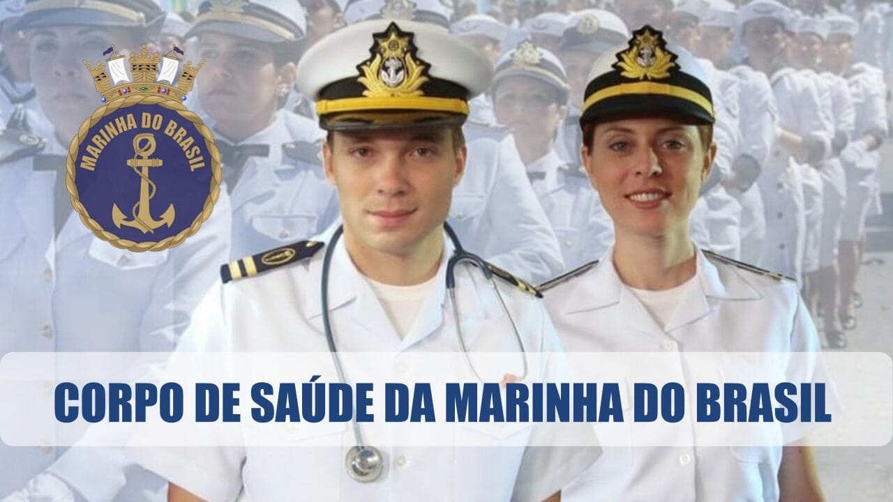 Marinha do Brasil abre edital de concurso com vagas na área da saúde (Enfermagem, Farmácia, Fisioterapia, Nutrição, Médico, Dentista e mais) com salário inicial de R$ 9,1 mil