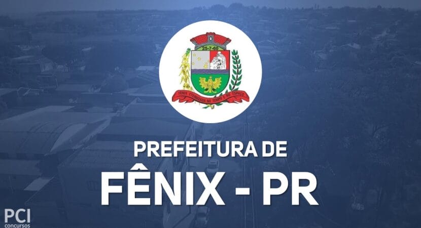 Fênix City Hall opens 79 job vacancies for hiring people with complete primary, secondary/technical and higher education with salaries of up to R$15 thousand
