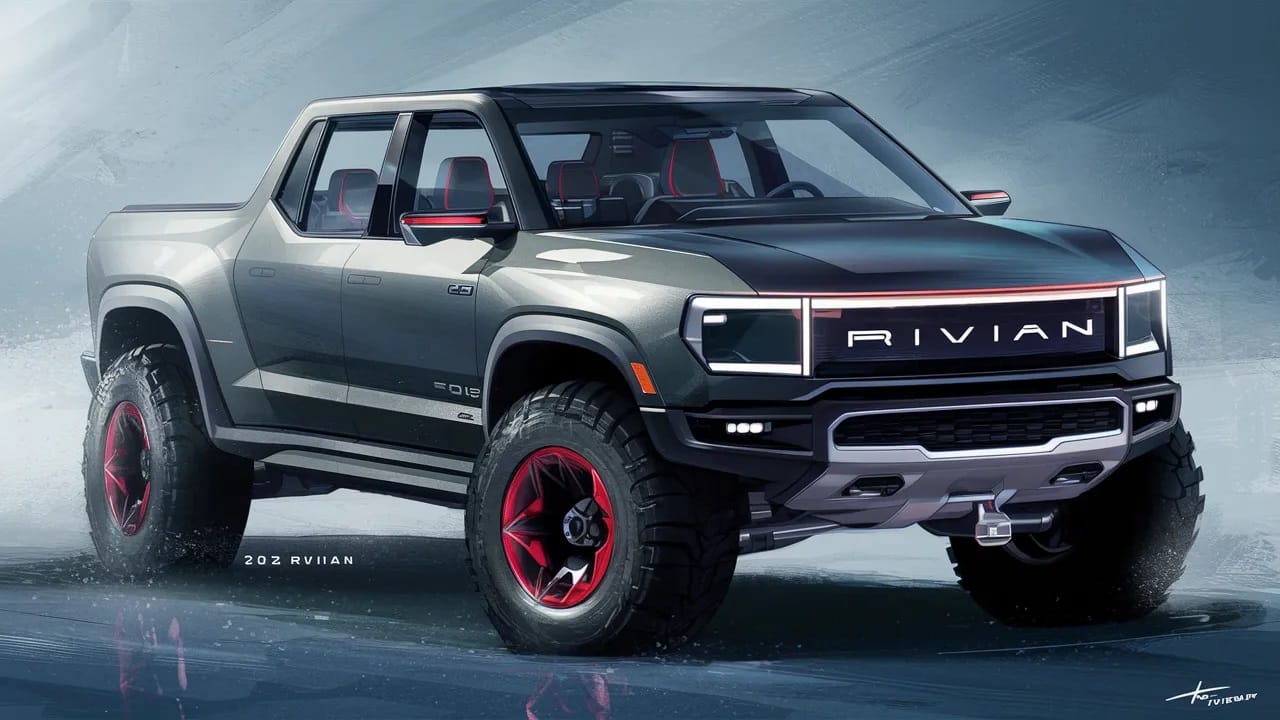 La camioneta Rivian R1X, principal competidora de la Ford F-150 ...