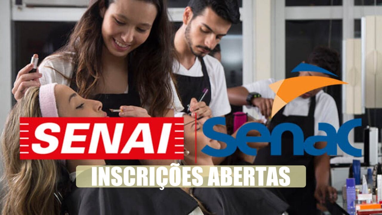 cursos técnicos - cursos gratuitos - senac - senai