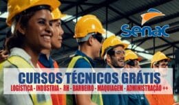 Senac abre 900 vagas em cursos técnicos gratuitos nas áreas de saúde e tecnologia com certificação garantida