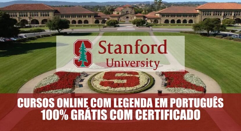 Stanford, the university that trained the most creative minds in the world, such as the founders of HP, Google, Yahoo and Nike, offers 803 free certified and subtitled courses in Portuguese!