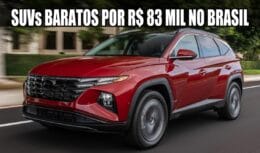 SUVs baratos no Brasil por R$ 83 mil: Toyota, Hyundai, Kia e Subaru oferecem SUVs 'inquebráveis', luxuosos e de baixa manutenção para comprar em 2024