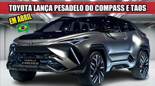 Toyota Corolla Cross no Brasil: novo SUV chega no mercado brasileiro em abril fazendo 18 km/l para desafiar o reinado do Compass e Taos