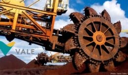 Mineradora Vale: a maior multinacional do Brasil em valor de mercado, sendo a maior produtora de ferro e níquel do mundo além de exportar cobre, ouro, cobalto e minérios raros