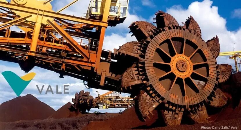 Mineradora Vale: a maior multinacional do Brasil em valor de mercado, sendo a maior produtora de ferro e níquel do mundo além de exportar cobre, ouro, cobalto e minérios raros