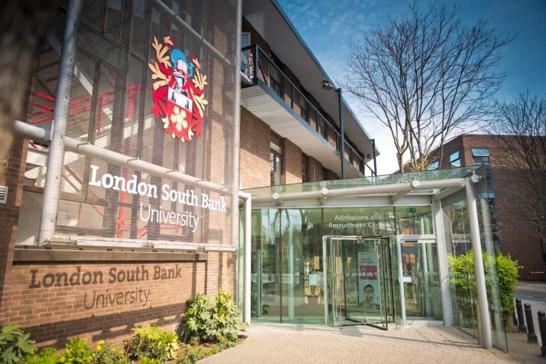 London South Bank University oferece bolsa de estudos na Inglaterra