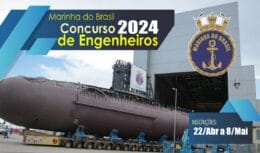 Marinha do Brasil abriu ontem (21/03) edital de concurso com vagas para todas as áreas da Engenharia (Civil, Petróleo, Produção, Mecânica, Naval, Nuclear e mais) com salário inicial de R$ 9,1 mil