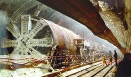 túnel - Eurotúnel - construção - maravilhas do mundo -