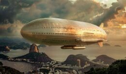 A Zeppelin, gigante alemã da aviação, revolucionou os céus com seus dirigíveis monumentais, ultrapassando 200 metros de comprimento nos anos 30