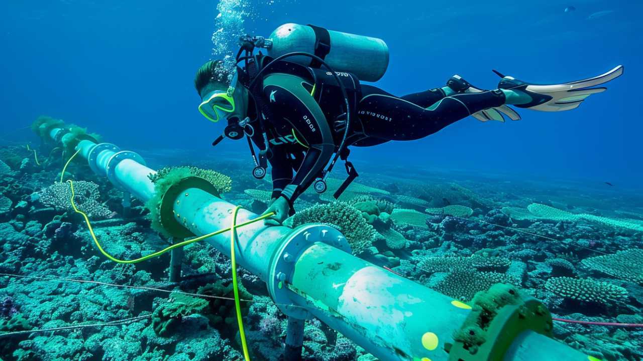 A realidade dos mergulhadores que instalam e consertam cabos submarinos, essenciais para nossas comunicações e fornecimento de energia global