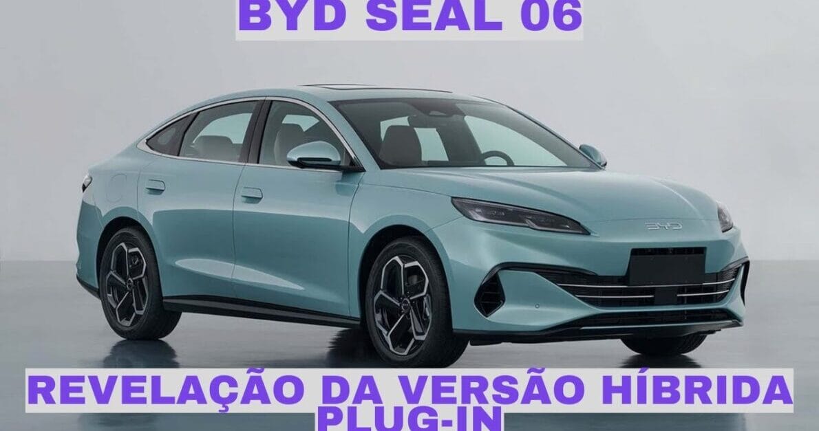 BYD Seal 06 é o novo sedã da BYD que chega ao Brasil com autonomia de 2.000 km e consumo de 33,3 km/l  