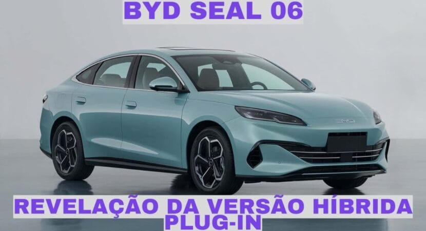 BYD Seal 06 é o novo sedã da BYD que chega ao Brasil com autonomia de 2.000 km e consumo de 33,3 kml  
