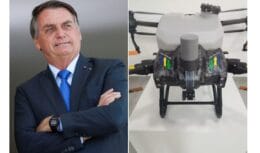 Chinese drones - agrishow - drone agrishow - Bolsonaro