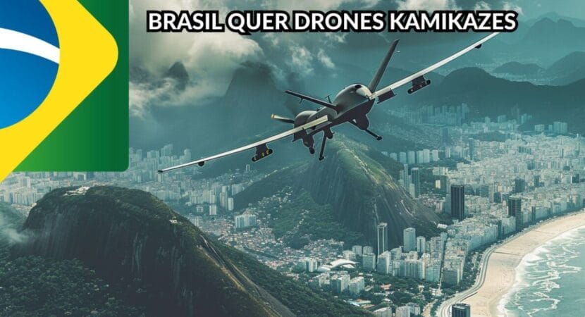 Em busca de maior segurança nacional e vantagem tática, o Brasil investe em tecnologia de drones kamikazes, seguindo tendências globais de modernização militar