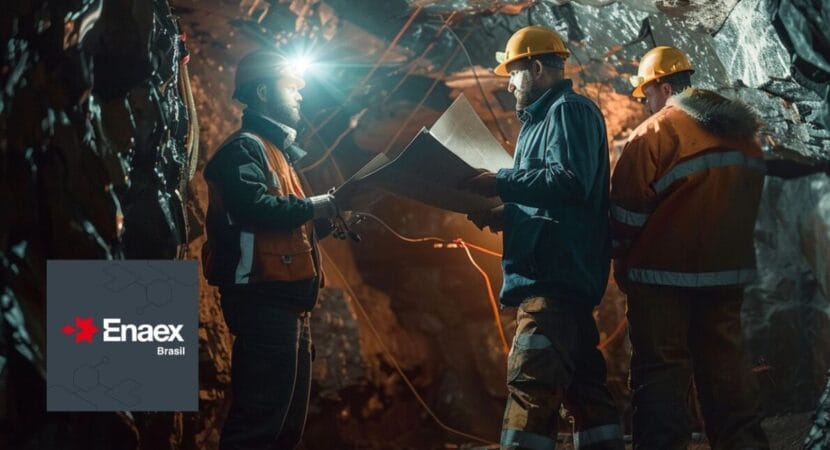 Enaex Brasil amplia equipe com novas vagas de emprego disponíveis em diversas regiões; oportunidades para técnico de mineração, eletromecânico, auxiliar de mineração e mais 