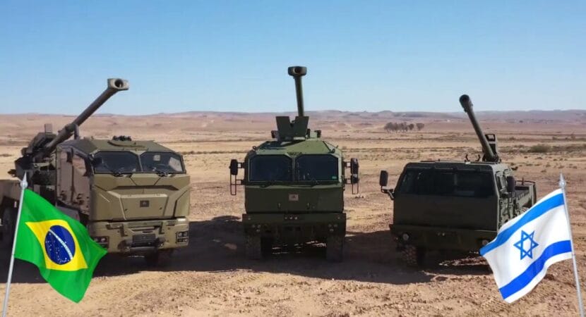Exército do Brasil confirma aquisição de 36 sistemas de artilharia ATMOS 155mm de Israel, prometendo modernizar suas forças