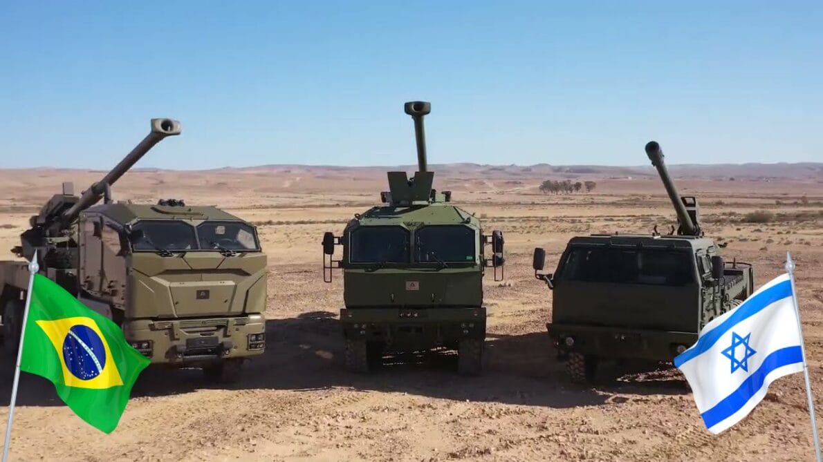 Exército do Brasil confirma aquisição de 36 sistemas de artilharia ATMOS 155mm de Israel, prometendo modernizar suas forças