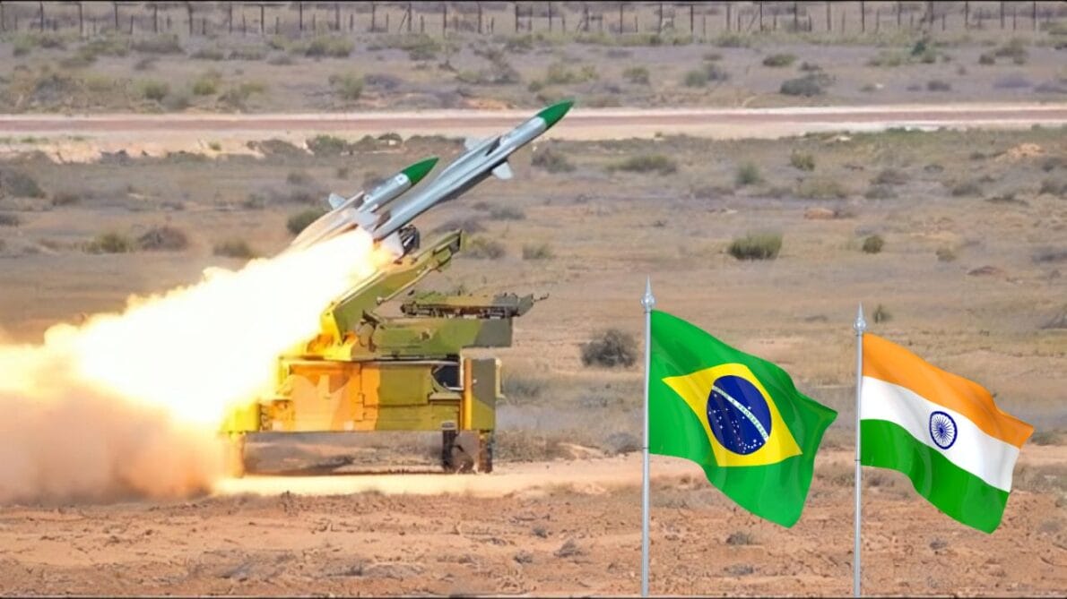 Exército do Brasil está em processo de negociação para adquirir o sistema de mísseis antiaéreos Akash, desenvolvido pela Índia