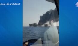 Devastating explosion on the Akal Bravo oil platform in Mexico; accident caused 14 injuries