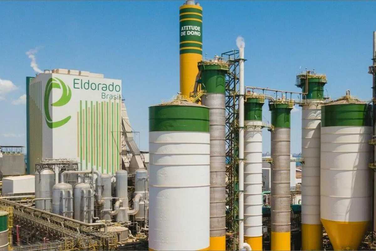 Fábrica de celulose da Eldorado Brasil Investimento de R$ 25 bilhões em nova linha da Eldorado