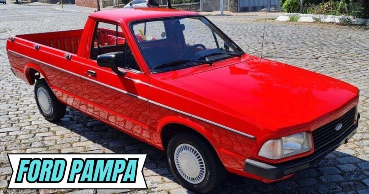 Ford Pampa: a bela picape que teve a sua trajetória encerrada por causa de um fator