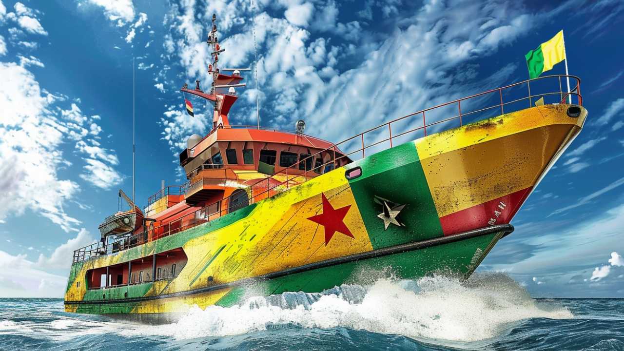 Guiana fortalece defesa marítima com aquisição de navio-patrulha oceânico avaliado em cerca de 212 milhões de reais