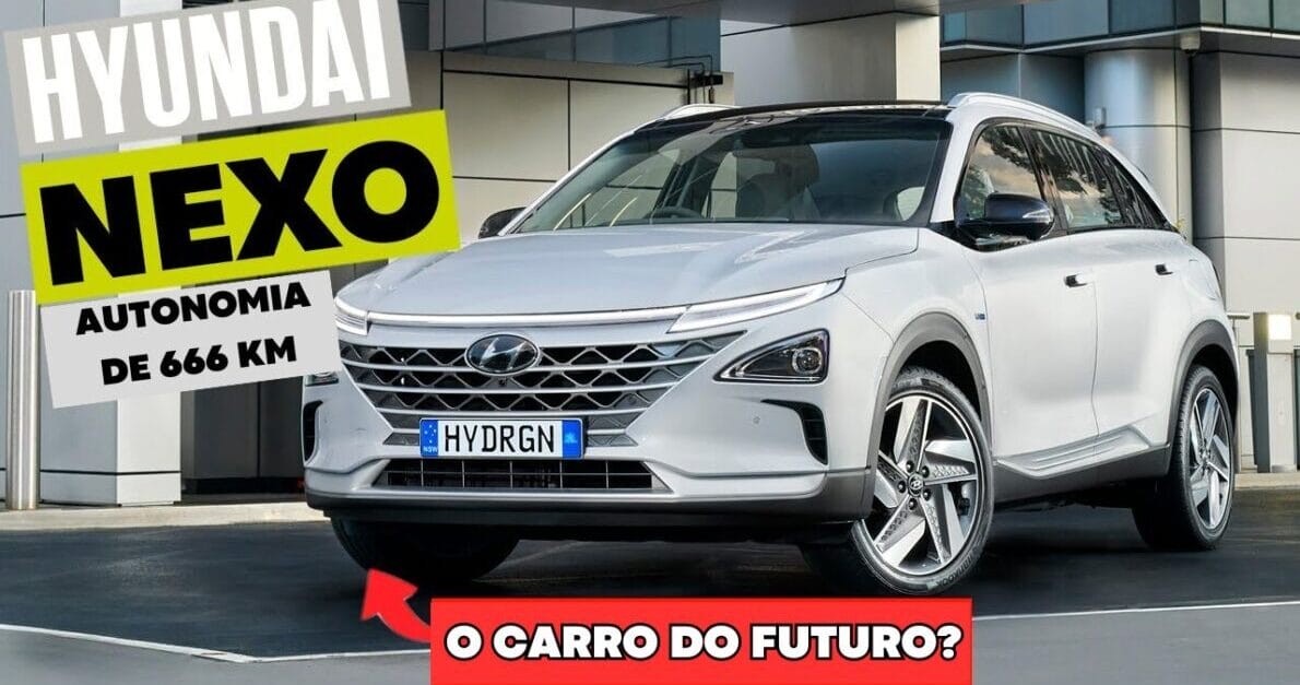 Hyundai Nexo: SUV movido a hidrogênio e com autonomia incrível de 666 km chega ao Brasil em breve