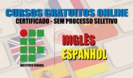 courses - English courses - free courses - online courses - Spanish courses - English certificate - MEC - Ministry of Education - EAD