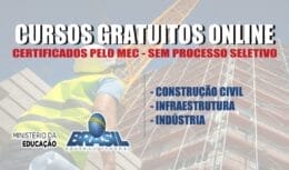 cursos gratis - cursos - cursos en línea - construcción - construcción civil - industria - producción - infraestructura - certificado - MEC - Ministerio de Educación - EAD