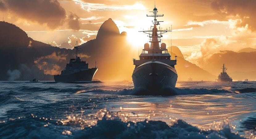 Mega operação: Marinha do Brasil e a Forças Armadas da França engajam mais de 2000 militares em exercícios conjuntos na costa brasileira