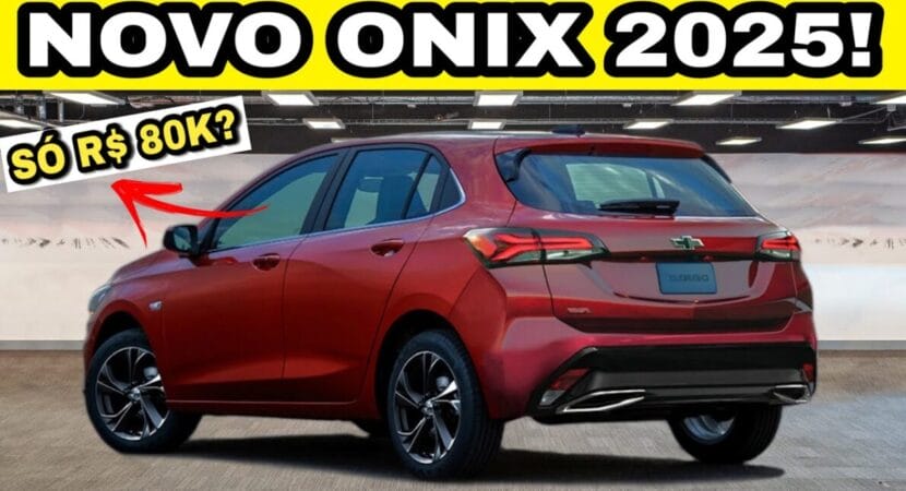 Novo Chevrolet Onix 2025