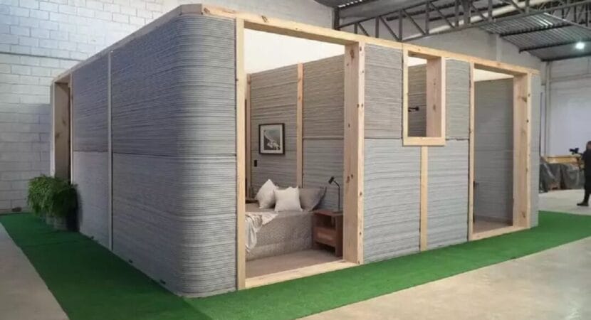 Sem utilizar nenhum tijolo ou reboco, essa nova casa 3D à venda é a revolução da indústria da construção civil e está disponível no Brasil