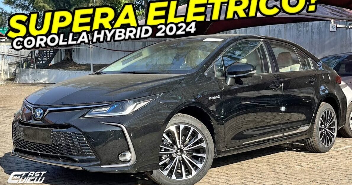 Toyota Corolla Altis Hybrid 2024 chegou desafiando os carros elétricos e oferecendo uma combinação imbatível de economia, tecnologia e design premium