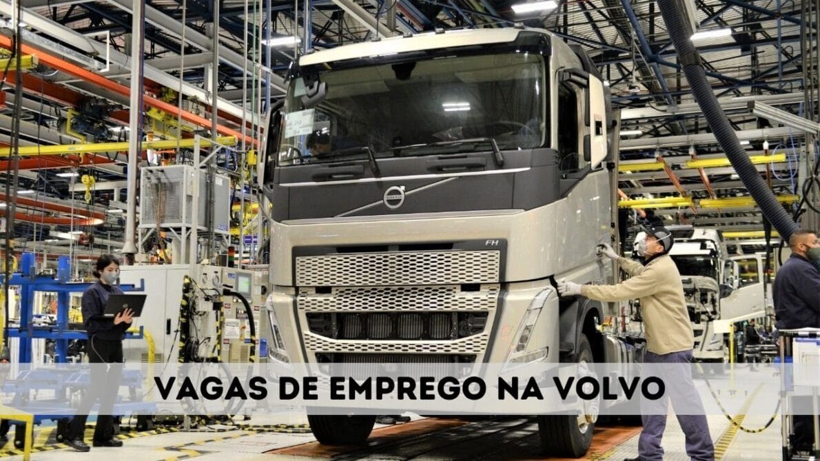 As inscrições para concorrer as vagas de emprego ofertadas pela multinacional Volvo podem ser realizadas pela internet.