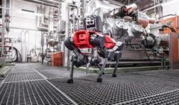 robot - robot autónomo - plataforma petrolera - ai - inteligencia artificial