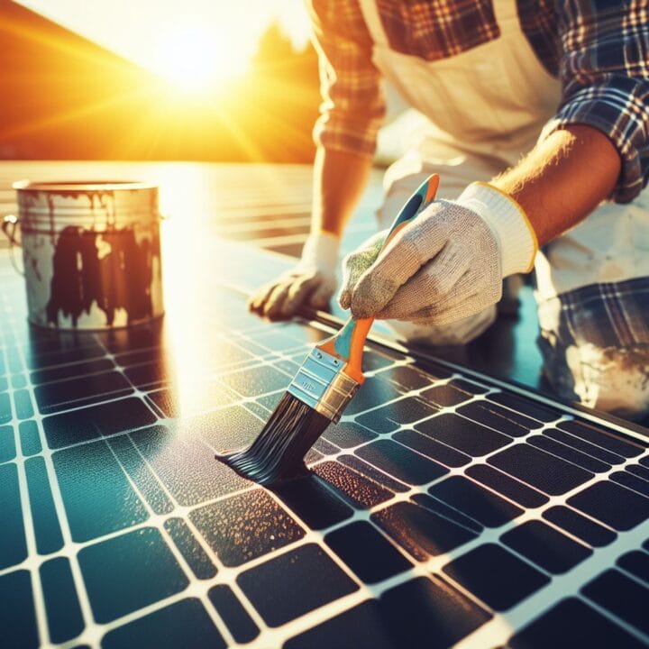 A tinta solar é uma inovação que promete transformar qualquer superfície em uma fonte de energia limpa.