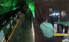 O teste no Metrô mostrou que uma turbina gera 800 quilowatts por dia, o suficiente para iluminar túneis ou uma estação de médio porte. (Imagem: reprodução Estadão/ Metrô)