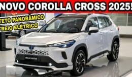 Toyota Corolla 2025 - Corolla Cross 2025 - Novo carro da Toyota