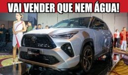 Toyota Yaris Cross: novo mini SUV mais barato do Brasil chega no mercado fazendo 30km/l para conquistar o coração dos brasileiros e aniquilar Creta e Renegade