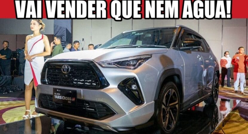 Toyota Yaris Cross: novo mini SUV mais barato do Brasil chega no mercado fazendo 30km/l para conquistar o coração dos brasileiros e aniquilar Creta e Renegade