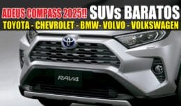 toyota - SUV - compass - jeep compass - Toyota RAV4 - Trailblazer - X1 - Tiguan - chevrolet -