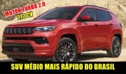 SUV - Jeep Compass - Toyota Corolla Cross - BYD Song Plus - turbo engine