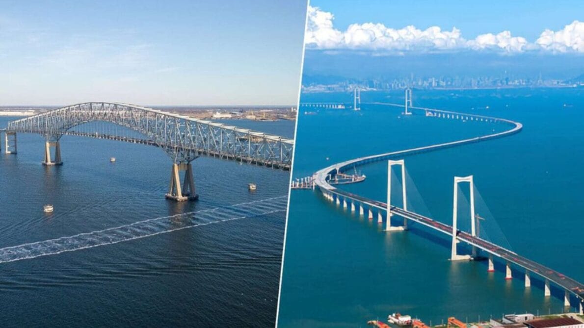 Construção - ponte - pontes - Estados Unidos - EUA - China