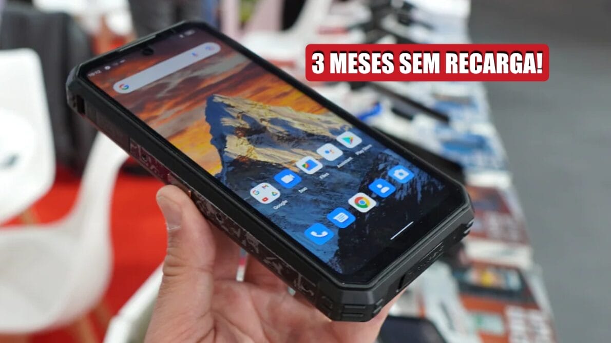 celular barato por R$ 1.500: com bateria monstruosa que promete ficar 3 meses sem recarregar