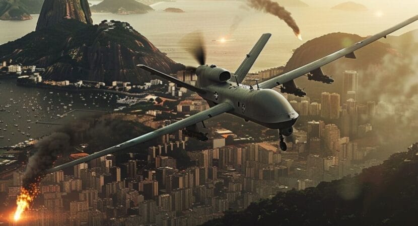 Com a crescente ameaça de drones em conflitos modernos, é questionado se o Exército do Brasil está equipado para defender o território brasileiro contra essa nova forma de conflito