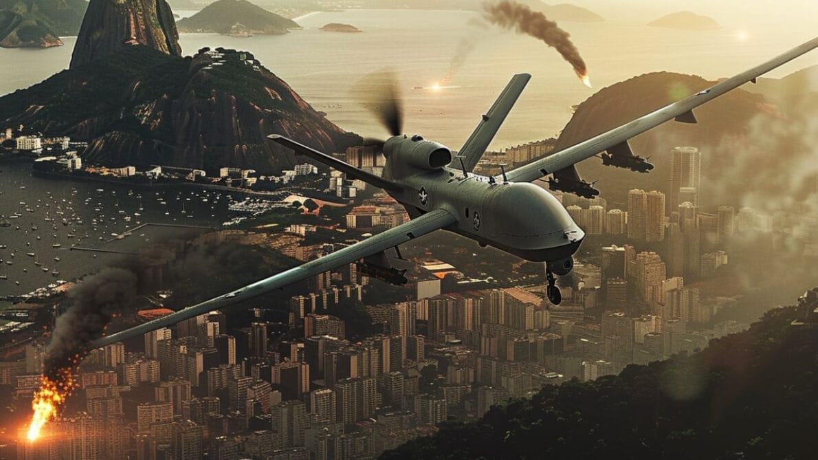 Com a crescente ameaça de drones em conflitos modernos, é questionado se o Exército do Brasil está equipado para defender o território brasileiro contra essa nova forma de conflito