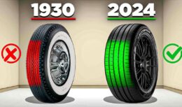 From the noisy models of 90 years ago to today's radial tires, tire engineering has evolved significantly, impacting not only fuel consumption, but also driving safety and comfort.