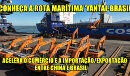 maritime transport - China - Brazil - Export - import